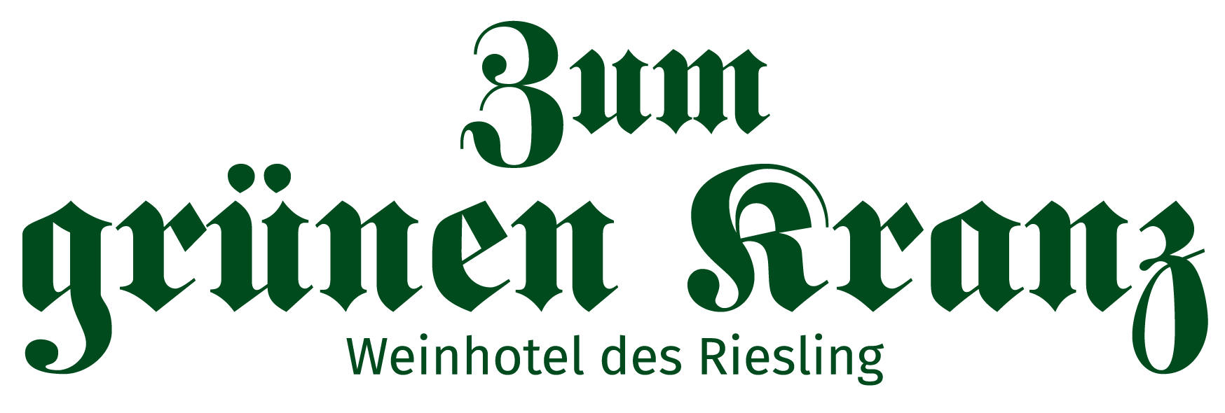 Logo Hotel Zum grünen Kranz, Rüdesheim - Rheingau